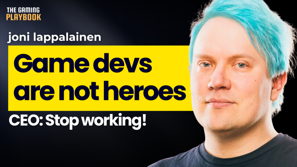 Why Most Game Studios Burn Out How to Build One That Ships Joni Lappalainen_The Gaming Playbook