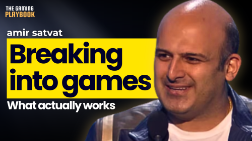 2,000 Rejections Before His Dream Job in Games Amir Satvat_The Gaming Playbook